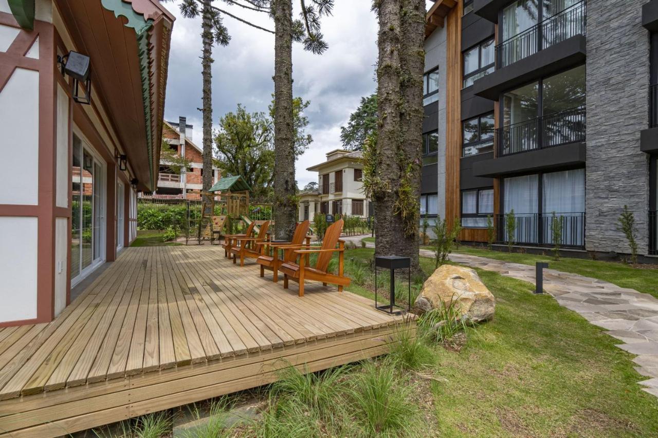 Rosa Edificio Bav Leilighet Gramado Eksteriør bilde